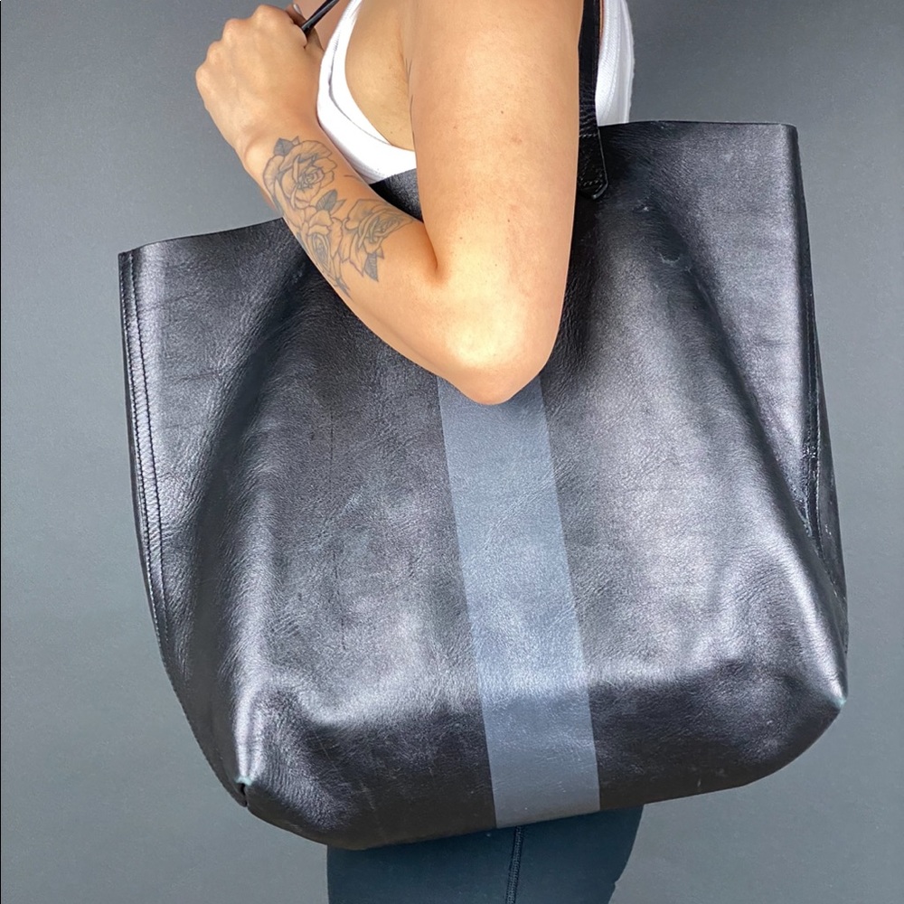 Madewell Paint Stripe Tote.
